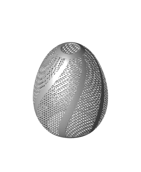 Gyroid Egg Shade 3d model