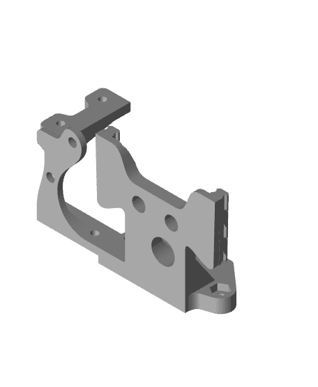 Orbiter v2.0 MINIMUS Backplate 3d model