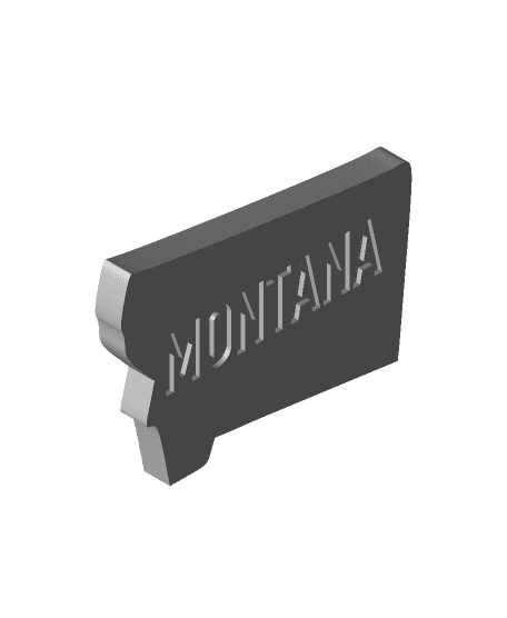 Merica Fridge Magnets - MMU version - MONTANA 3d model