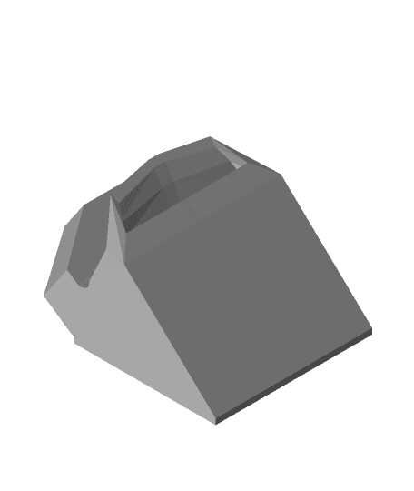 ULTIMAKER ORIGINAL E3D Nozzle mod FAN DUCT (ugliest fan duct in thingiverse) 3d model