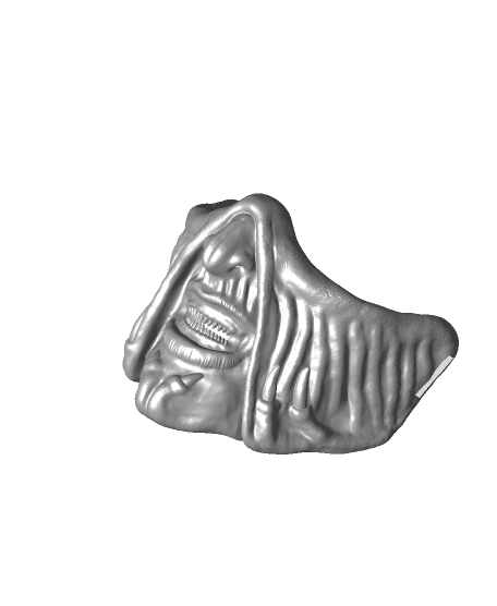 Jeepers Creepers Half Mask 3d model