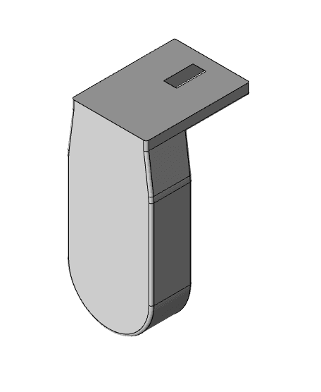 Skadis holder for Phillips wireless earbuds (TAT3508) 3d model