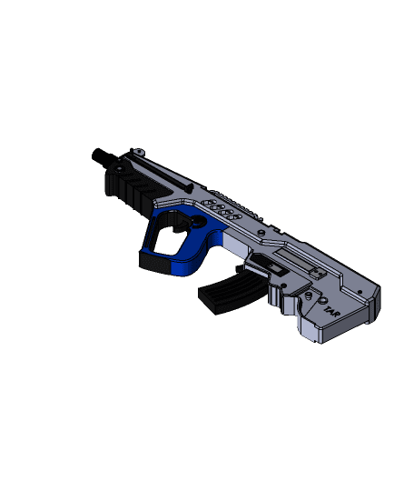 TAR21GUN 3D PRINT 3d model