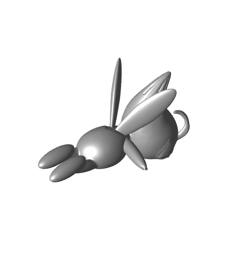Celebi Pokemon (3MF included) 3d model
