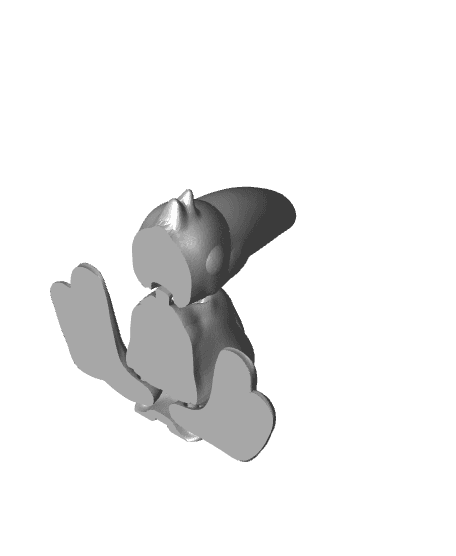Cute Flexi Toucan 3d model