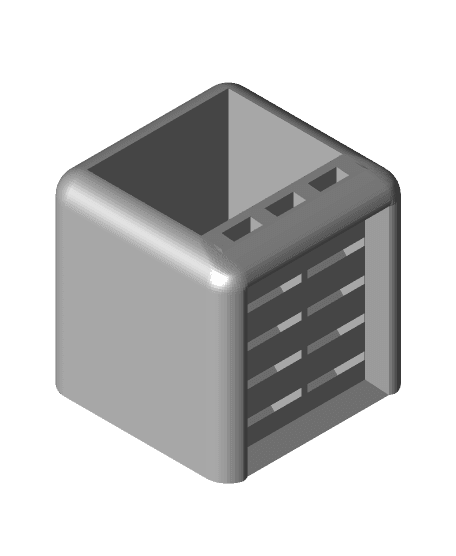 SD Card Cube 3d model