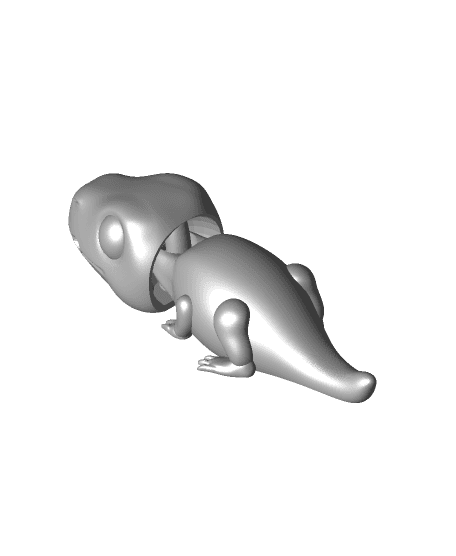 T-Rex Baby Keychain 3d model
