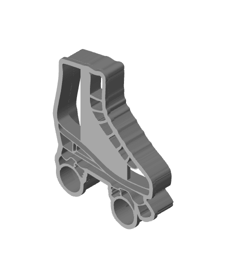 Skate Cookie Cutter, Biscuit Cutter 3d model