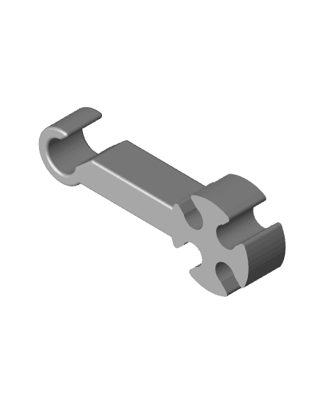 Anycubic Kobra 3 cable support clip 3d model