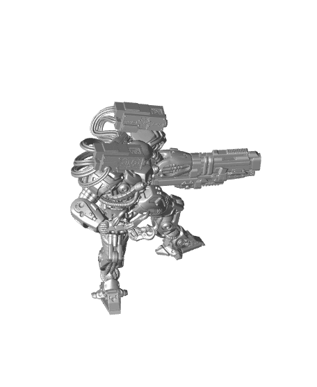 Corpo Eliminator - With Free Cyberpunk Dragon Warhammer - 40k Sci-Fi Gift Ideas for RPG and Wargamer 3d model