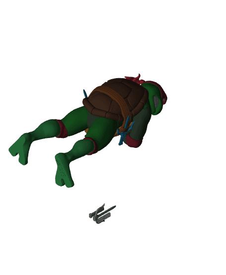 Raphael - TMNT 3D Printable Raphael - Teenage Mutant Ninja Turtles (80s-90s Cartoons) 3d model