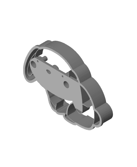 Cookie Cutter, Biscuit Cutter 3d model