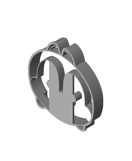 Cookie Cutter, Biscuit Cutter 3d model