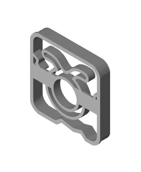 Astrology Cookie Cutter, Biscuit Cutter 3d model