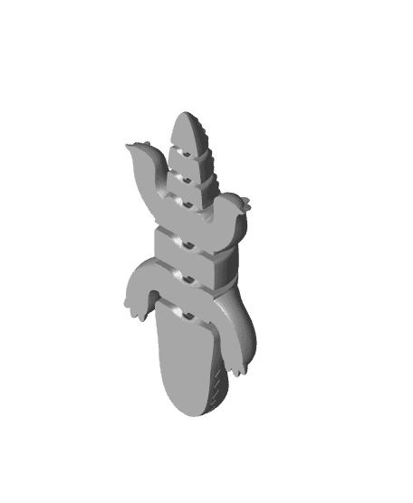 Flexi Crocodile 3d model