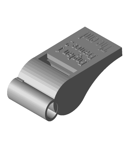 England the end whistle  3d model