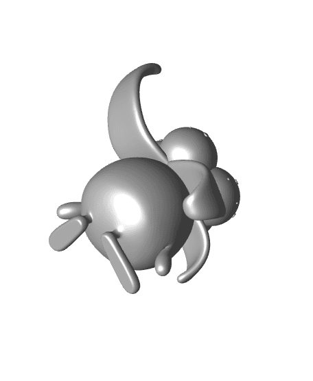 Pokemon Gloom #44 - Optimized for 3D Printing 3d model