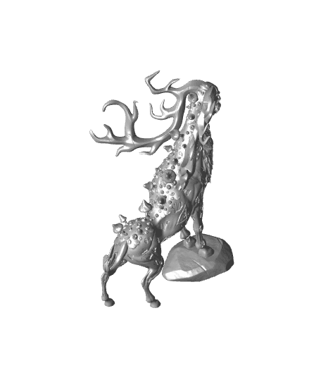 Corrupted Forest Guardian (75mm Base) 3d model