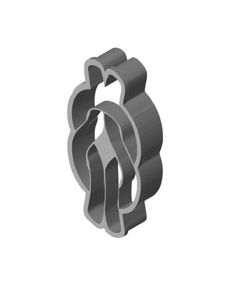 Node Cookie Cutter, Biscuit Cutter 3d model