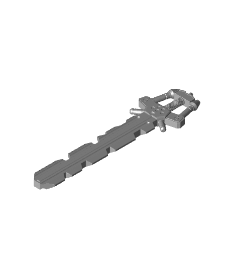 Fenrir Keyblade 3D Printer File STL 3d model