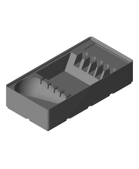 Gridfinity Measuring Scoop Bin 3d model