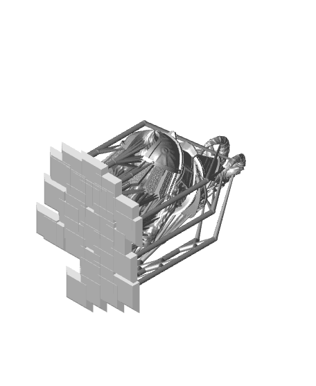 Dwarven Goat Mounts 3d model