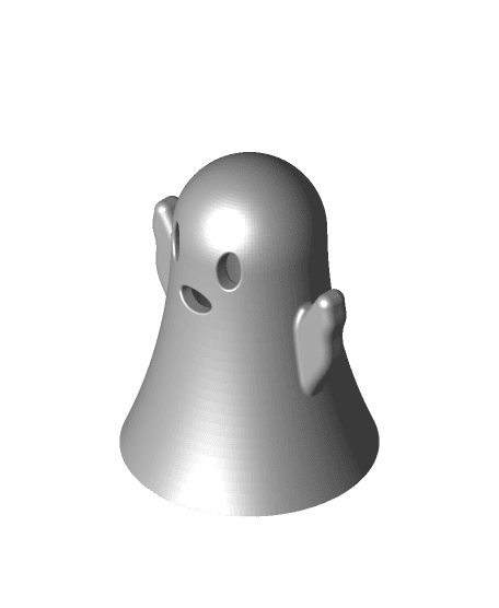 Simple Ghost Version 2  3d model