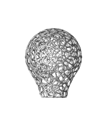 Voronoi Light Bulb 3d model