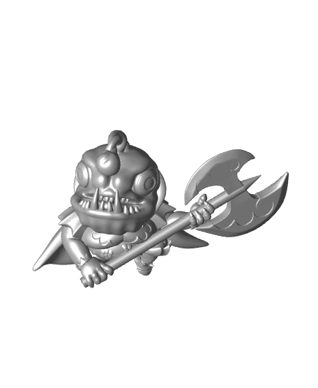 Anglerfishman - With Free Dragon Warhammer - 5e DnD Inspired for RPG and Wargamers 3d model