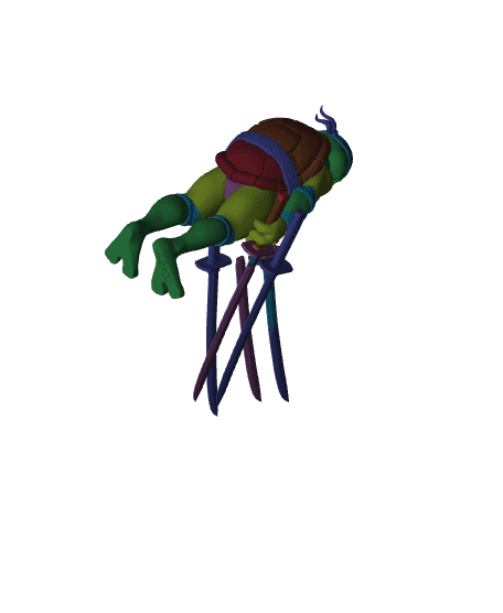 Leonardo - TMNT 3d model