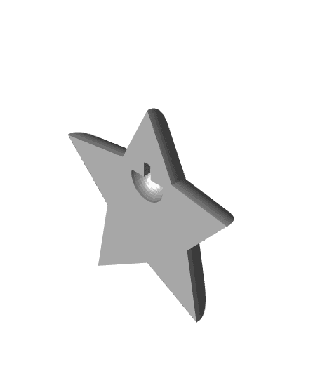 Small Wall Star 3d model