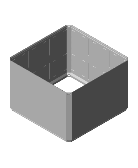 3x3x2 - Simple Multigrid Bin Extension 3d model