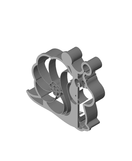 Snail Cookie Cutter, Biscuit Cutter 3d model