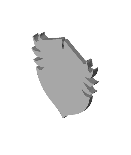 Ravenclaw House Shield 3d model
