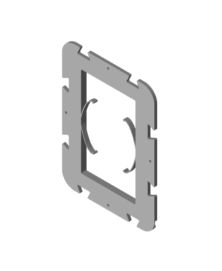 Express Wall Mount for MOD Panel 3d model