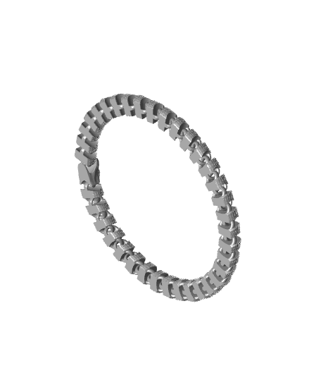 Articulating Ouroboros - Flexi Snake - Segmented World Serpent -  Print In Place - No Supports 3d model