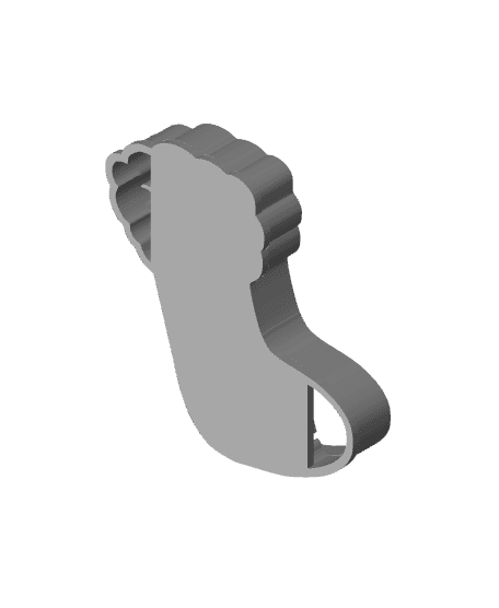 Chimney Cookie Cutter, Biscuit Cutter 3d model