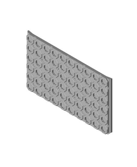 5x3 Multiboard Multigrid Baseplate Shelf 3d model