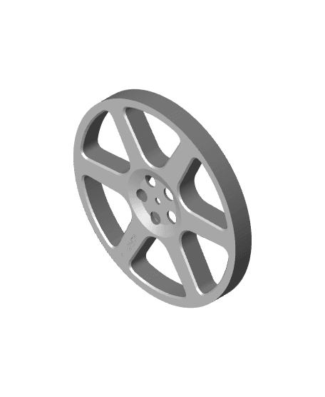 Enkei Wheel Wall Clock 3d model