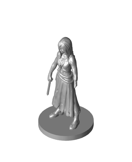 Zombie Daughter 3d model