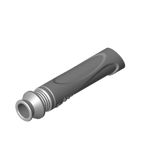 Sidious’s Replaceable Blade Lightsaber 3d model