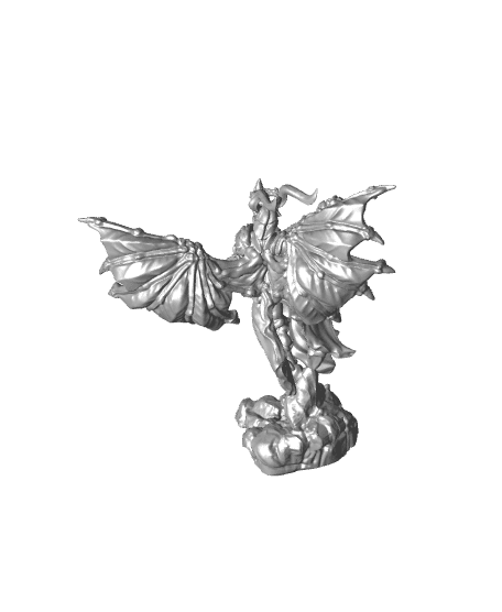 Bahamuts Avatar - Celestial - PRESUPPORTED - Heaven hath no Fury - 32 mm scale  3d model