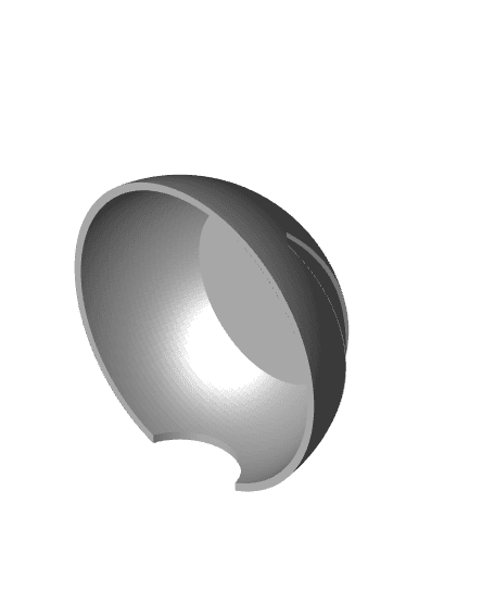 Hinged Great Ball 3d model