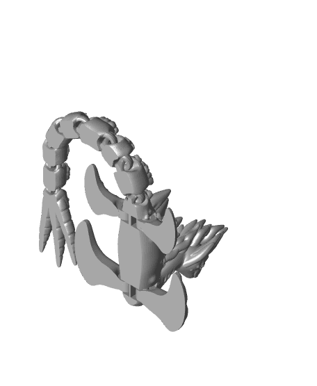 Nessy Lochness Monster 3d model