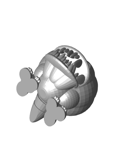 FHW: Oxchan/ Zorblin Gerb in pumpkin costume 3d model