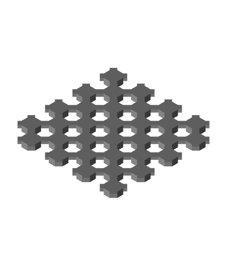 Modular Chess Set 3d model