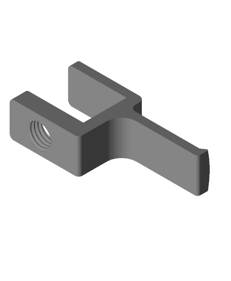 Desk Clamp Universal Headset Hanger 3d model