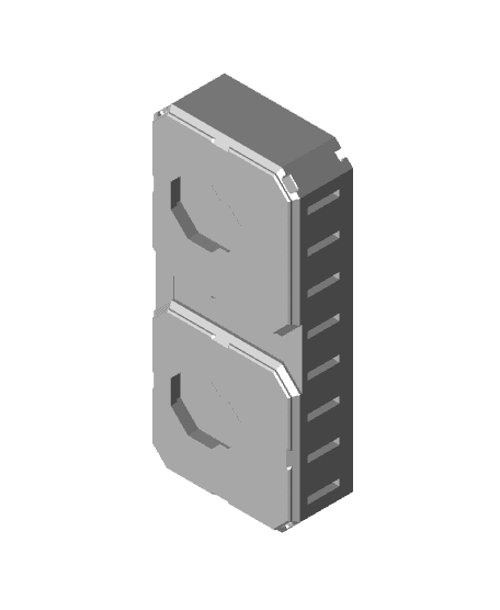 Multibin - 2x1x0.5H Hex Bit Insert.stl 3d model