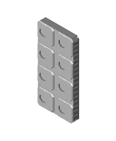 Multibin - 4x2x0.5H Hex Bit Insert.stl 3d model