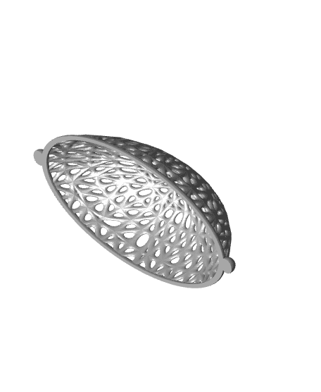 Banana Hammock Fruit Bowl - Support Free 3d model